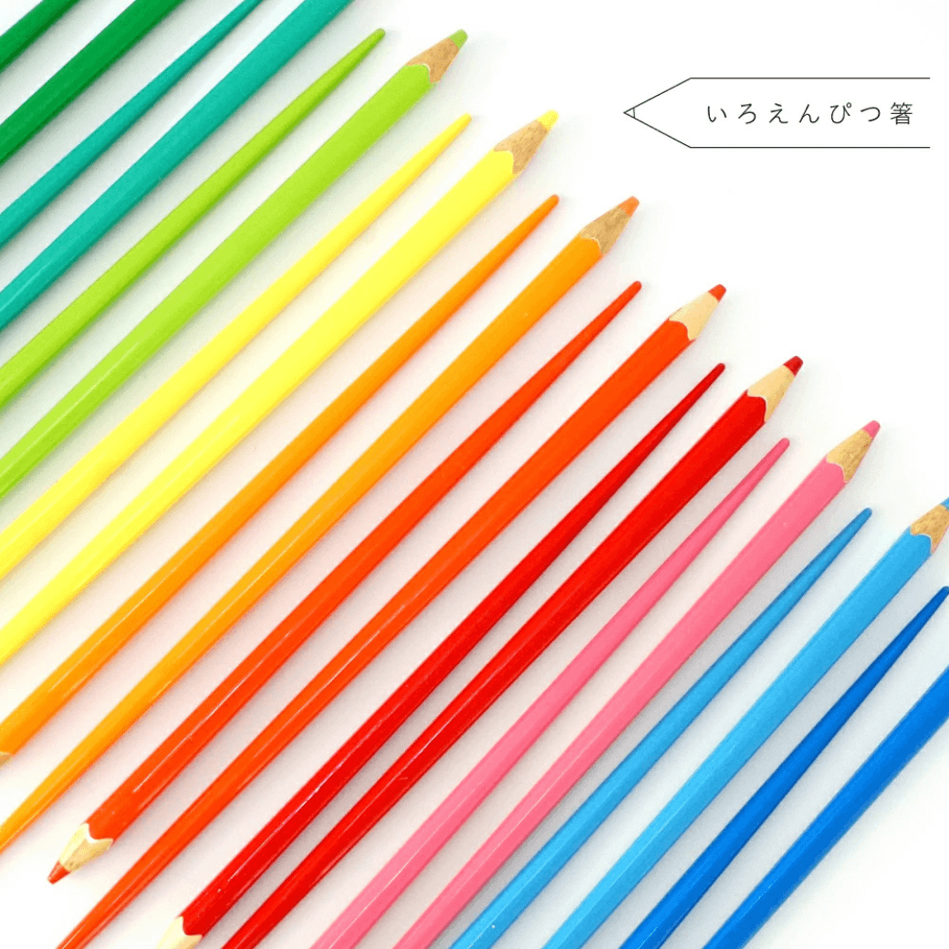 COLOUR 1本から買えるお箸 色鉛筆箸 Lサイズ 22.5cm