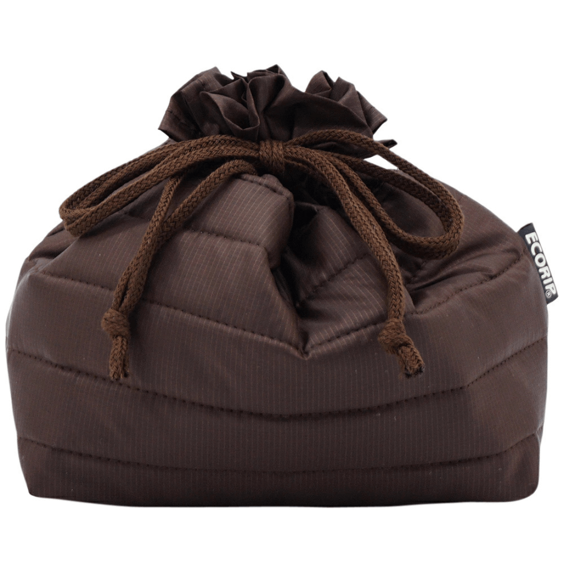 Ecorip 保冷巾着 M ブラウン