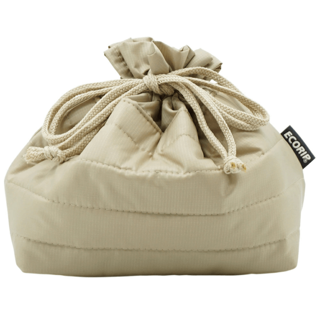 Ecorip 保冷巾着 M ベージュ