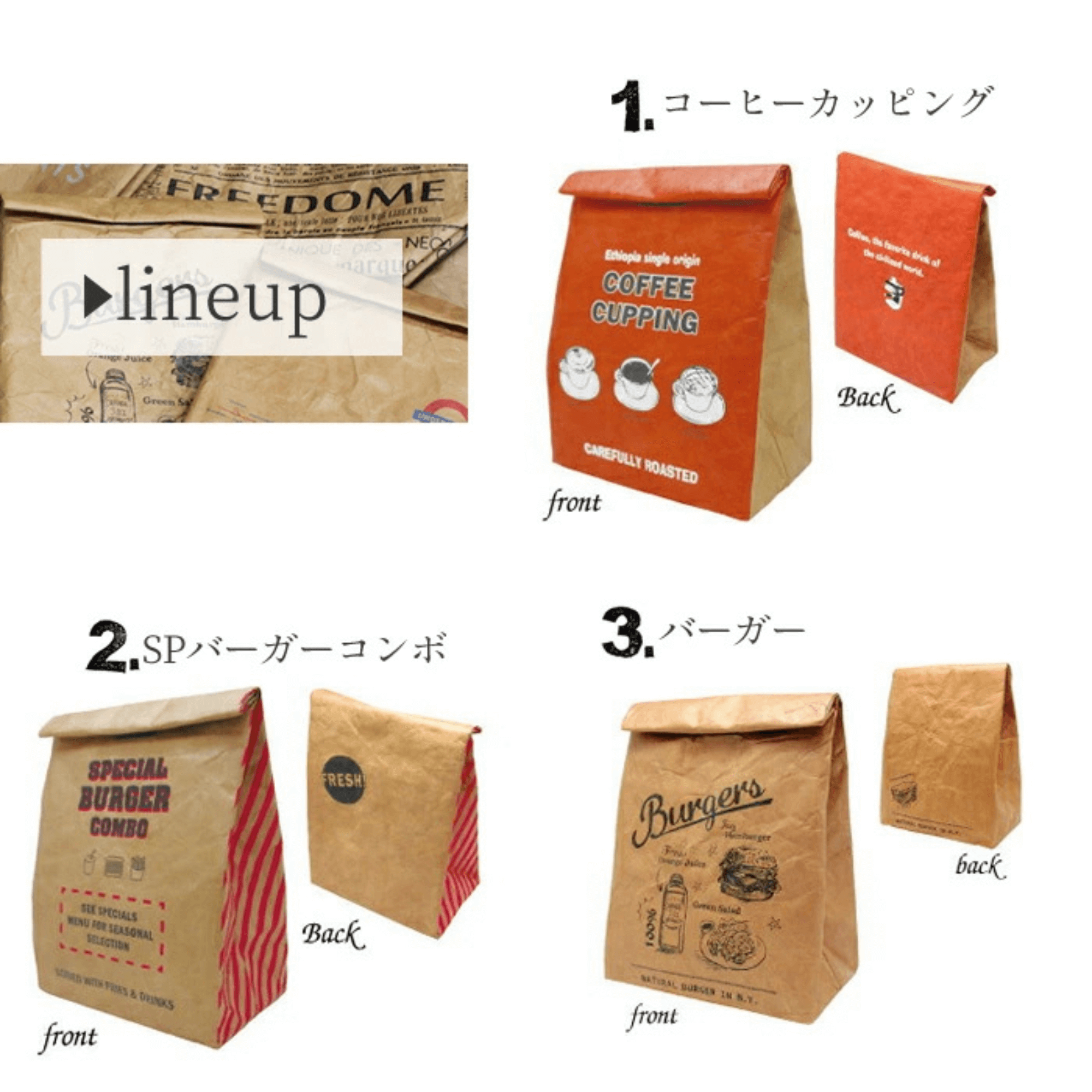 CraftBag クラフトフード 保冷 バッグ (M)