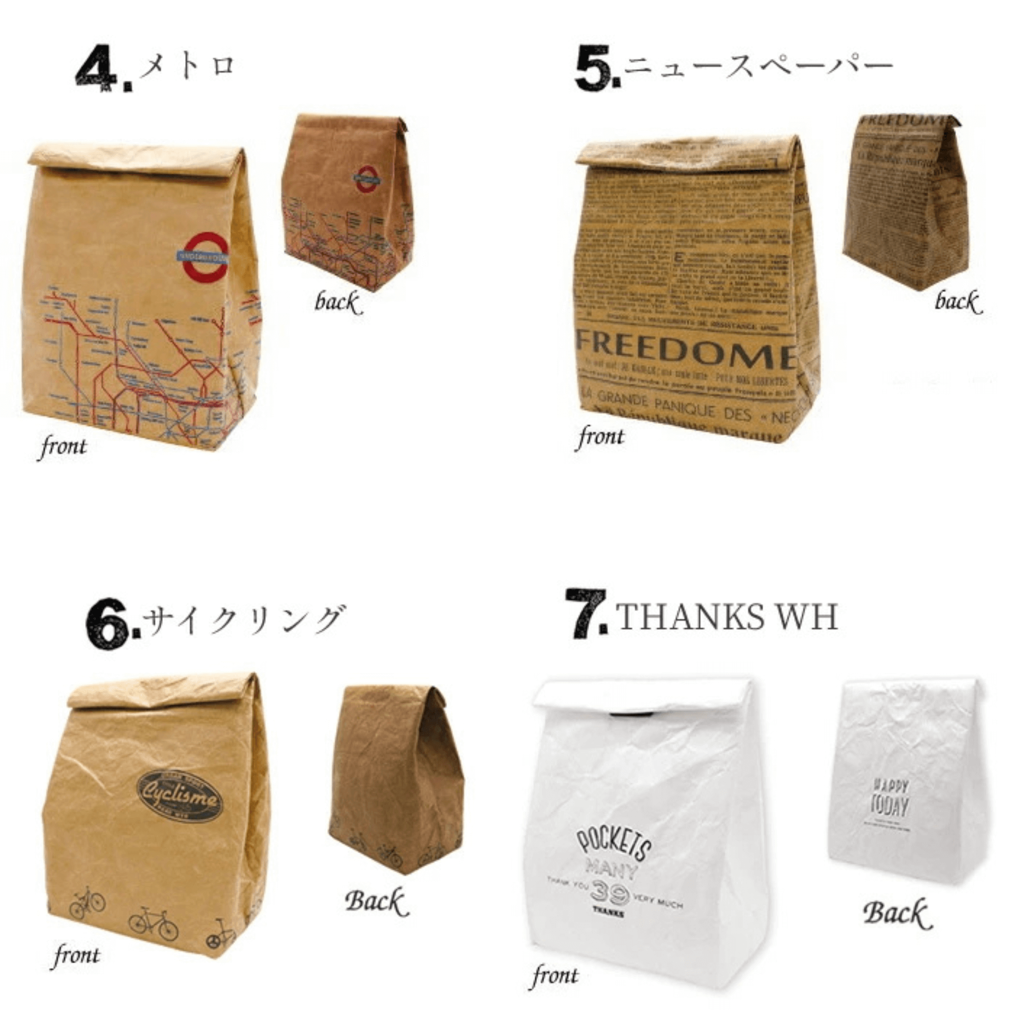 CraftBag クラフトフード 保冷 バッグ (M)