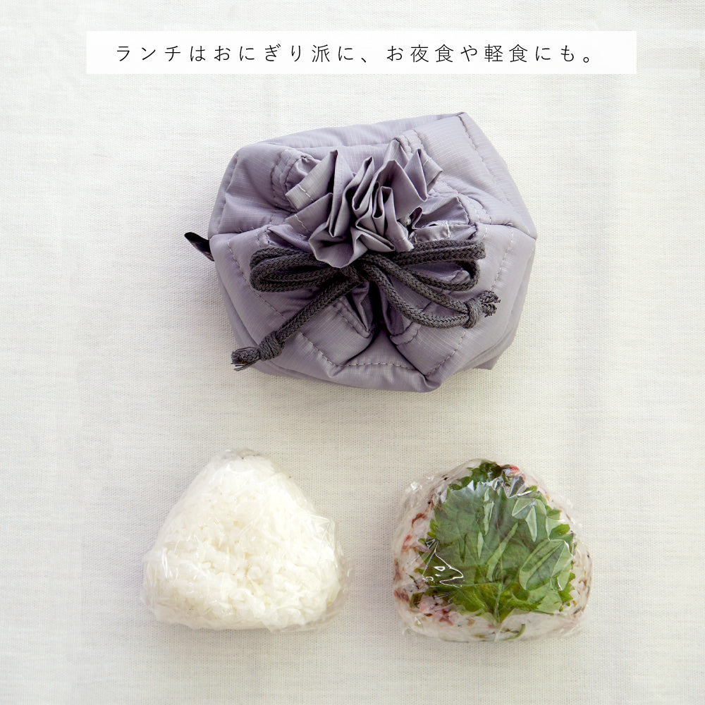 Ecorip おにぎり巾着】洗える・軽量・日本製の小さめ保冷バッグ