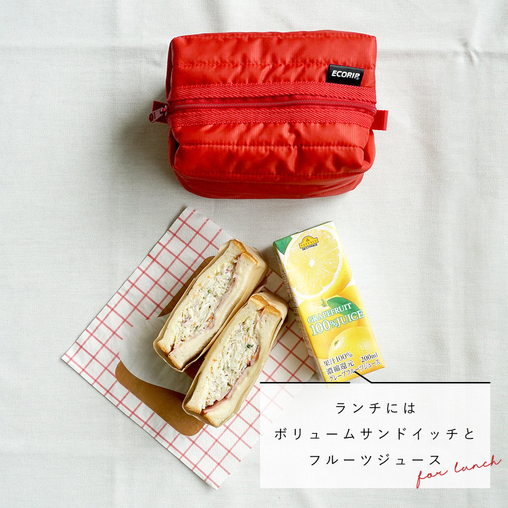 CREA掲載】Ecorip 保冷おりがみポーチ｜軽量・撥水・日本製エコランチ