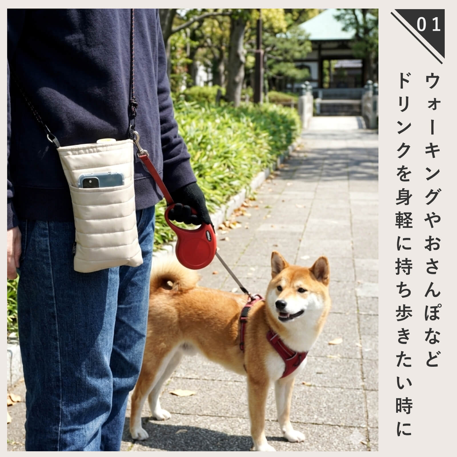 Ecorip 保冷ウォーキング巾着バッグ10