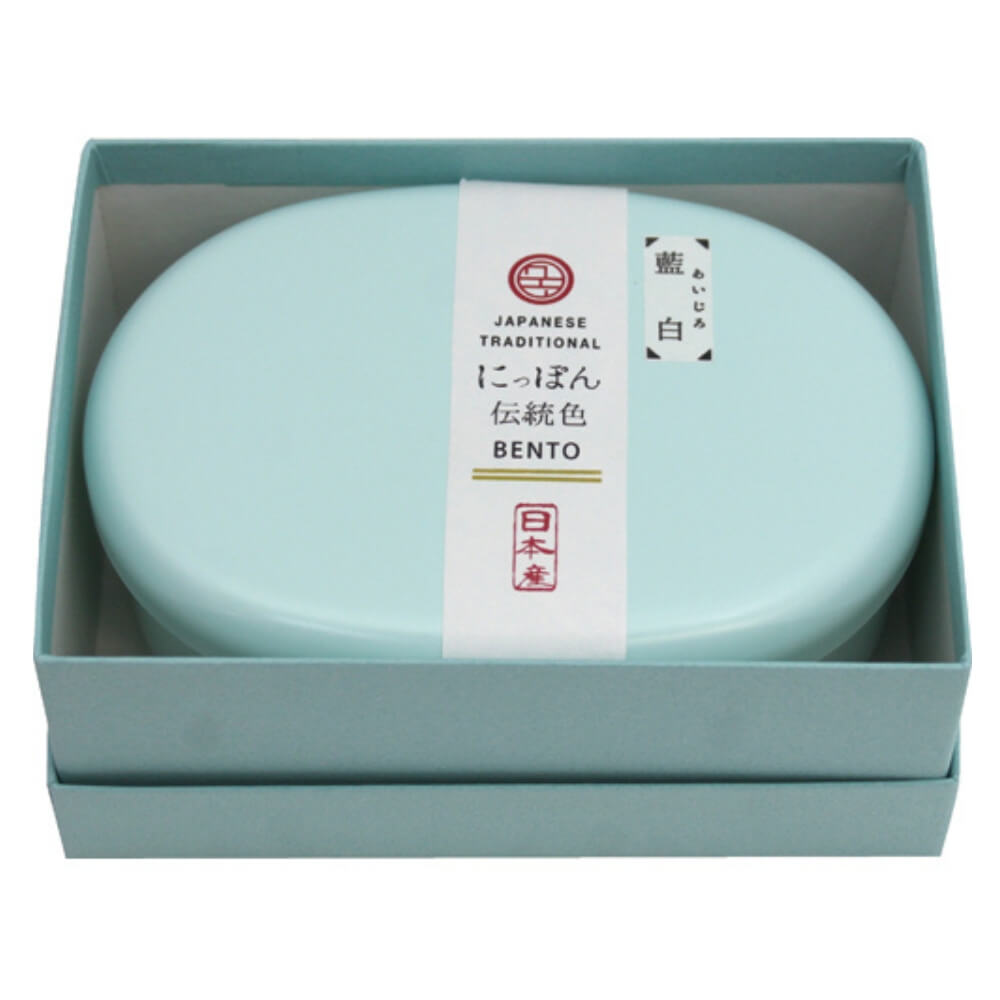 にっぽん伝統色 小判1段弁当箱 400ml