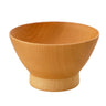 padou natural wood meal bowl