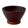 padou natural wood meal bowl