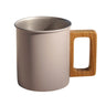 padou stainless steel &amp; wood mug 300ml