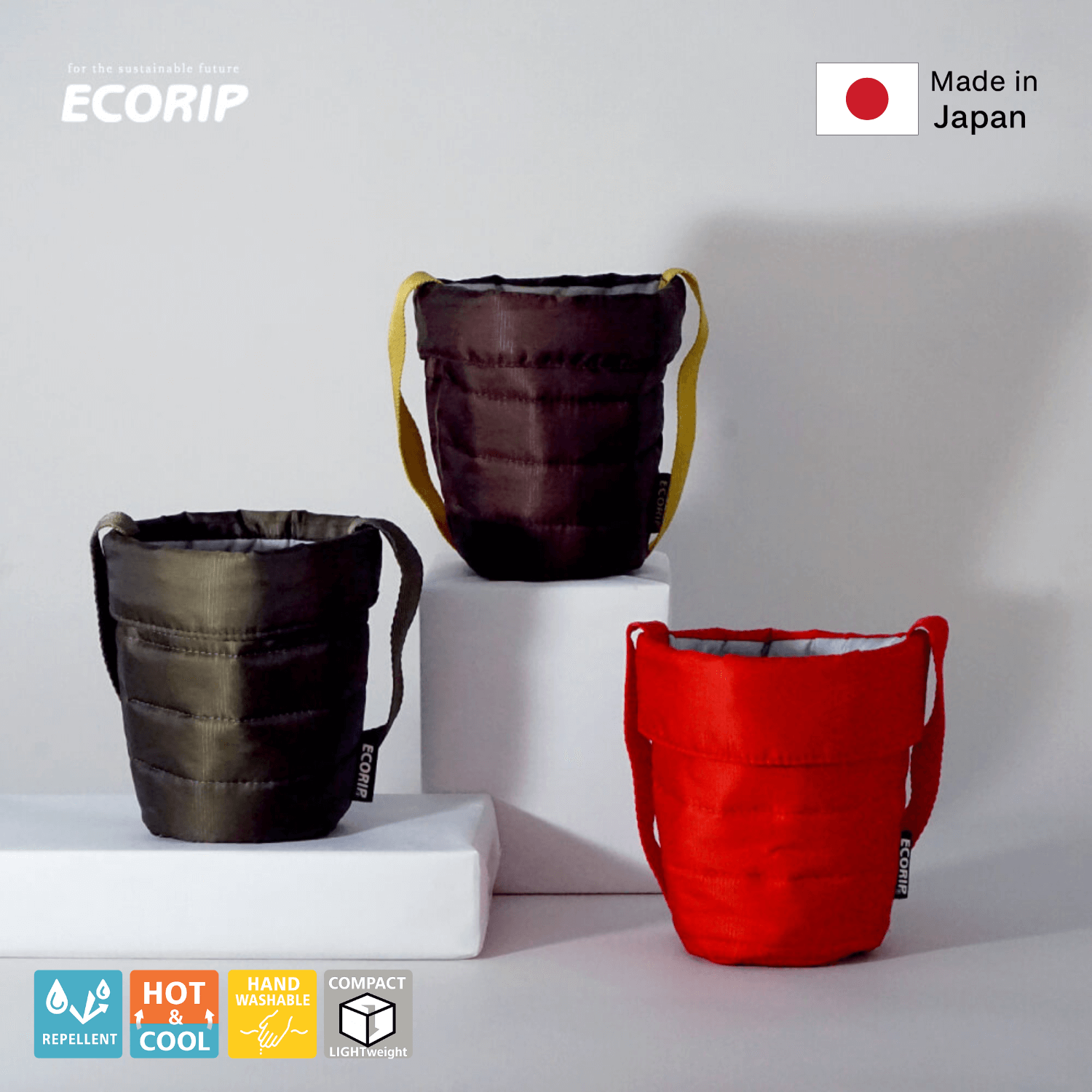 ECORIP 保冷&保温 ドリンクカップホルダー